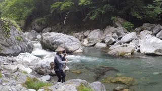 渓流釣り　幻我II 尺抜シリーズ推奨！＜「抜き釣り塾」開塾＞