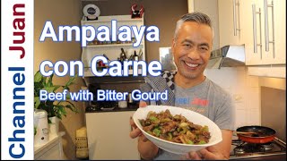 BEEF AMPALAYA / Ampalaya con Carne - Restaurant Style