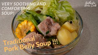 How to: Traditional Pork Belly Soup. (Pork Nilaga Soup)