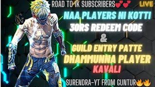 1vs2 kottu guild entry \u0026 100rs redeem code pattu