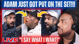 🔴Adam22 Gets TOUGH With King Yella!|They UNSUBBED From No Jumper For This!|LIVE REACTION!