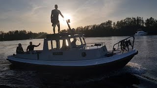 Vaarweekend Scouting Hank en Mafeking Waterscouts in de Biesbosch