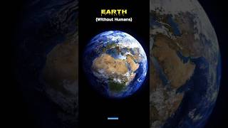 Earth Without Humans 😱😶‍🌫️ #shorts #earth #climate