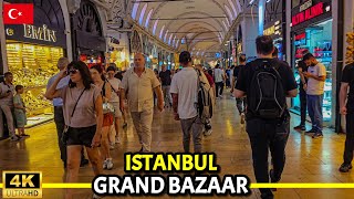 DISCOVERING THE WONDERS OF ISTANBUL'S GRAND BAZAAR - 4K-HDR WALKING TOUR 2024