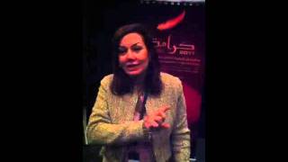 Ms. Bothaina Kamel at Karama Film Festival 2011 - Jordan \