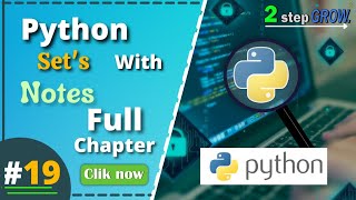 #set in python language | Python tutorials [Hindi] | #pythonsets |