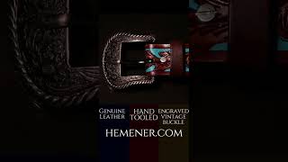 Vintage Fashion Accessories - Hemener #belts #hemener #genuineleather