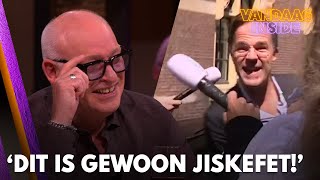 René ziet interviews met Rutte en De Jonge: 'Dit is gewoon Jiskefet!' | VANDAAG INSIDE