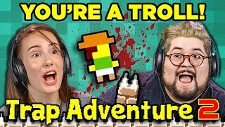 YOU’RE A TROLL! | TRAP ADVENTURE 2 (Adults React: Gaming)