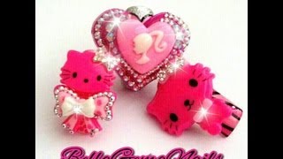 "Hello Kitty Barbie" for Trisha Paytas by BellaGemaNails