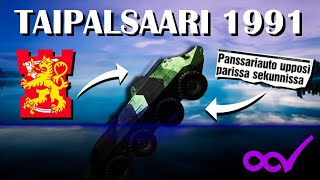 TAIPALSAAREN PANSSARIAUTO-ONNETTOMUUS - 7 varusmiestä hukkui