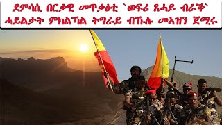 ATV: ህጹጽ እዋናዊ ዜና -  ጅግና ሓይልታት ምክልኻል ትግራይ፡ `ወፍሪ ጸሓይ ብራቕ` ብዝብል ስም ደምሳሲ በርቃዊ መጥቃዕቲ ብኹሉ መኣዝን ጀሚሩ