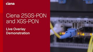 Ciena 25GS-PON and XGS-PON Overlay Demonstration