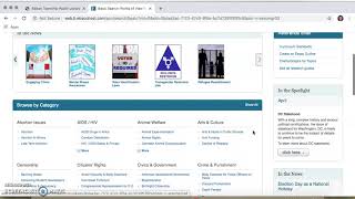 How to use Points of View Reference Center