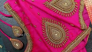 Rs.999,Rs.1000,Rs.1500,Rs.2000,Rs.2500 Bridal blouse Aari work