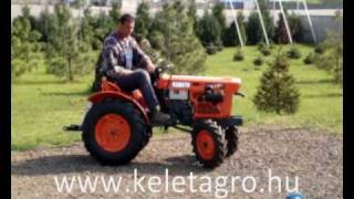 Kubota B7001 eladó japán kistraktor a Kelet-Agro-nál / Japanese compact tractor at the Kelet-Agro