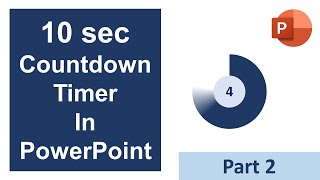 How to add a Countdown Timer in PowerPoint | PowerPoint Tutorials - Animation | Countdown Timer