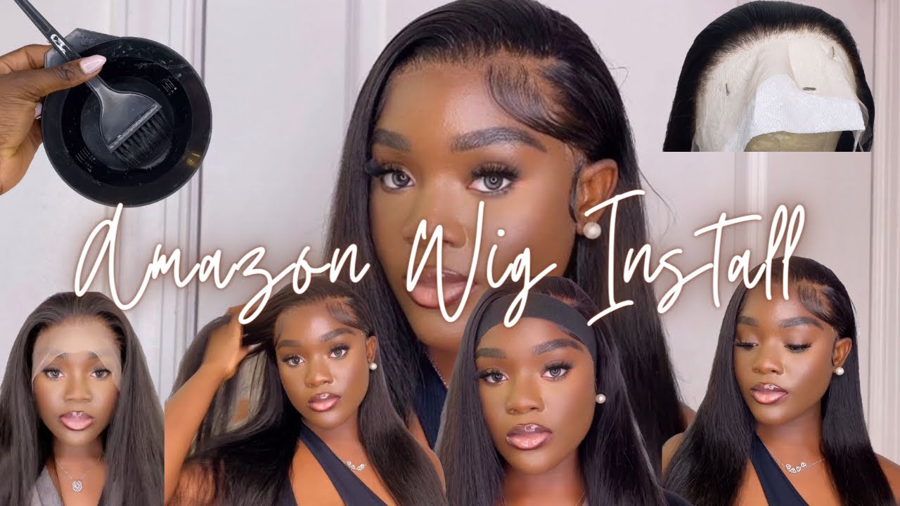 Affordable 22 Inch Amazon Wig Install How To Pluck And Bleach Your