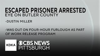 Escaped prisoner arrested in Butler County