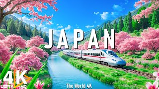 Japan 4K 🌸 Experience Cherry Blossoms, Peaceful Temples, and Stunning Landscapes 🏯 Calming Music