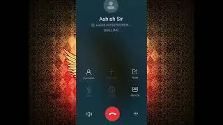 Anish sir call Recording video