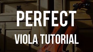 How to play Perfect on Viola