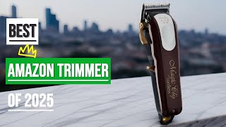 Best Amazon Trimmer 2025: Top 8 Men's Grooming Tools for Perfect Beard \u0026 Body Hair Maintenance