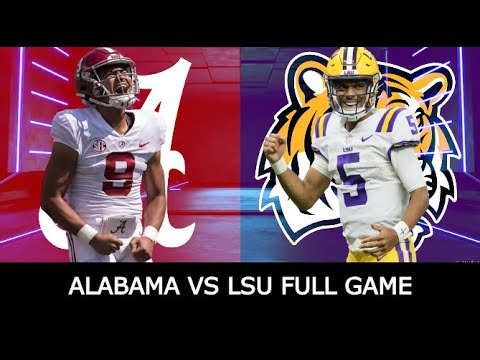 Alabama Vs LSU Full Game | 2022 Full College Football Games | - YouTube