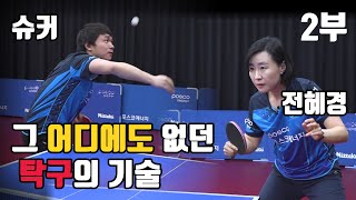 포스코에너지 여자탁구단 전지희Jeon Jihee, 양하은, 전혜경코치에게 (탁구  table tennis,  卓球) 를 배워보자! 2부