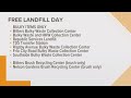 Free landfill day is Saturday in San Antonio