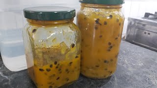 Homemade｜百香果芒果果醬