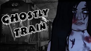 भूतिया ट्रेन Ghostly train Animated Horror Stories