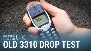 We Drop Tested The Old Nokia 3310 — And It Survived A Fall From A Fourth-Storey Window