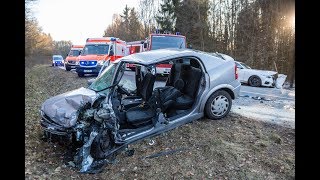 Tödlicher Frontalzusammenstoß auf der B260 bei Bad Schwalbach