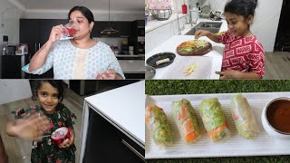 I Really Missed Doing this with Maha - Vietnamese Summer Rolls Recipe - Cooking with Maha