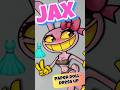 💛JAX💛 - *PaPeR dOlL* PART 2!! (Digital Circus 🤡) by ARTY PIE 🥧 #artchallenge #handmade #japan #anime