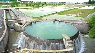 富山癒しの風景シリーズ【東山円筒分水槽】（魚津市）