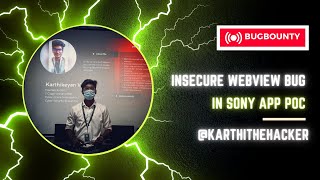 Insecure Webview Bug In Sony App | Android Pentesting | BugBuonty | POC | @karthi_the_hacker
