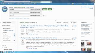 Searching BPCC Databases- Basic Search