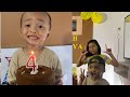 SERUNYA ARSYA BERNYANYI SELAMAT ULANG TAHUN DAN TIUP LILIN