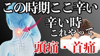 自律神経からくる頭痛・首こりを治す方法！