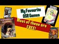 My Favourite OSR Games (Most are FREE!)