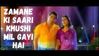 Zamane Ki Saari Khushi Mil Gayi Hai I Shreya Ghoshal & Udit Narayan | Anjan Sagari Hit Song