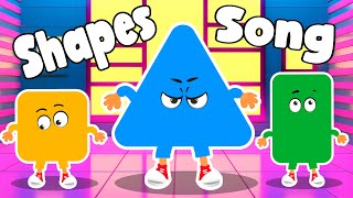 Shapes Song For Kids - Nursery Rhymes \u0026 Kids Songs