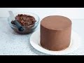HOW TO COVER A CAKE WITH CHOCOLATE GANACHE HOW TO COVER A CAKE WITH CHOCOLATE GANACHE