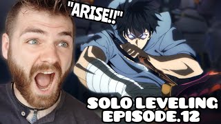 ARISE IGRIS!!!!! | SOLO LEVELING - EPISODE 12 | New Anime Fan! | REACTION