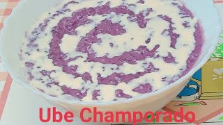 Ube Champorado in Creamy Coconut milk/pangnegosyo idea/#lmskitchendiary