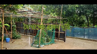 বৈশাখের বৃষ্টি|| Blogger Hanif||বৈশাখী ঝড়