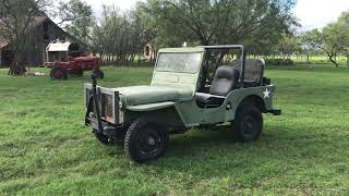 StreetDreamsTexas presents this way cool old Navy Jeep.