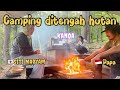 Camping ditengah hutan jepang tempatnya indah sekali#istrimuallaf#istriidaman#keluargabahagia